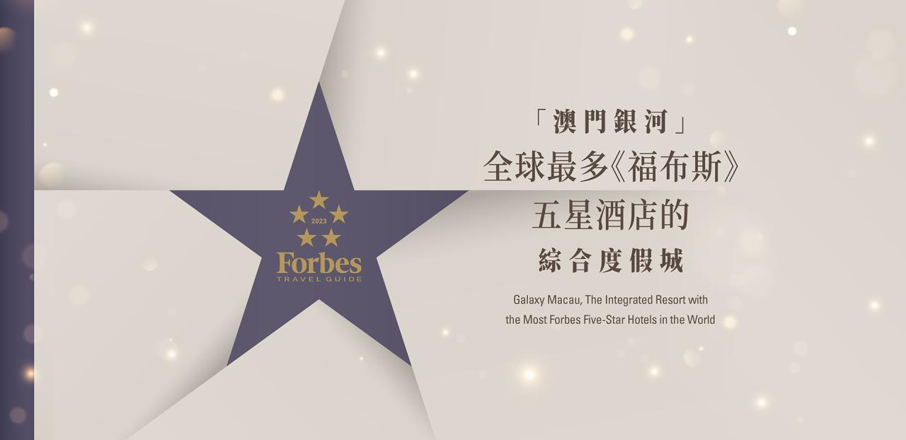 Forbes Releases Five-Star Hotel List